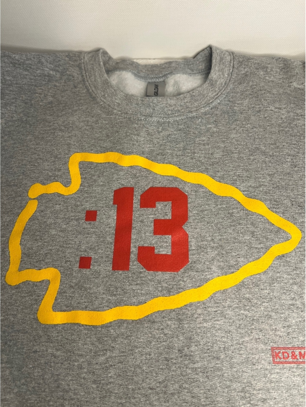 KC Kansas City Chiefs Sweatshirt Gildan football playoff arrowhead womens New